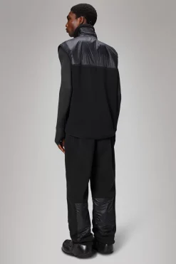 Rains Fleece Jakker|Fleece Jakker<Addis Fleece Crewneck Black