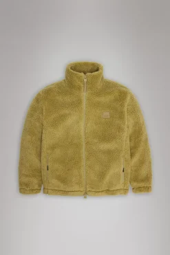 Rains Fleece Jakker|Fleece Jakker<Addis Fleece Crewneck Khaki