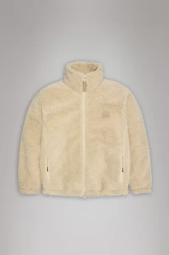 Rains Fleece Jakker|Fleece Jakker<Addis Fleece Crewneck Sand