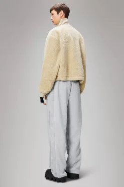 Rains Fleece Jakker|Fleece Jakker<Addis Fleece Crewneck Sand