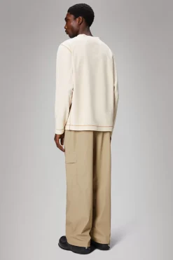 Rains Fleece Jakker|Fleece Jakker<Addis Fleece Crewneck Dune
