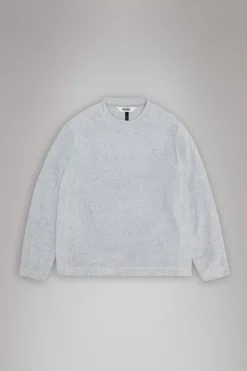 Rains Fleece Jakker|Fleece Jakker<Addis Fleece Crewneck GreyMelange