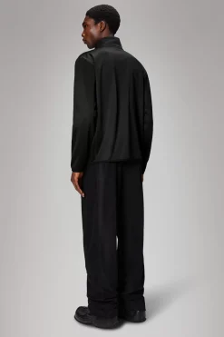 Rains Fleece Jakker|Fleece Jakker<Addis Fleece Crewneck Black