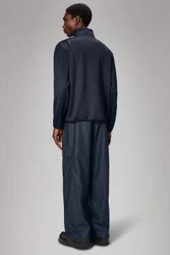 Rains Fleece Jakker|Fleece Jakker<Addis Fleece Crewneck Navy