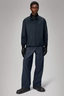 Rains Fleece Jakker|Fleece Jakker<Addis Fleece Crewneck Navy