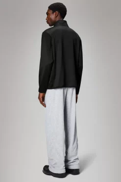 Rains Fleece Jakker|Fleece Jakker<Addis Fleece Crewneck Black
