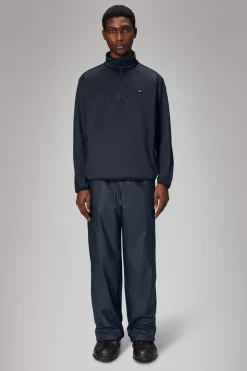 Rains Fleece Jakker|Fleece Jakker<Addis Fleece Crewneck Navy