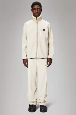 Rains Fleece Jakker|Fleece Jakker<Addis Fleece Crewneck Dune