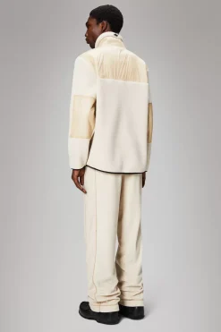 Rains Fleece Jakker|Fleece Jakker<Addis Fleece Crewneck Dune