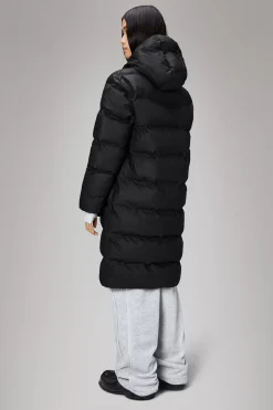 Rains Puffers|Vinterjakker<Alta Longer Puffer Jacket Black