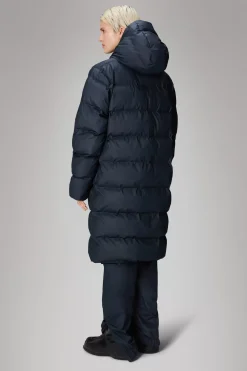 Rains Puffers|Vinterjakker<Alta Longer Puffer Jacket Navy