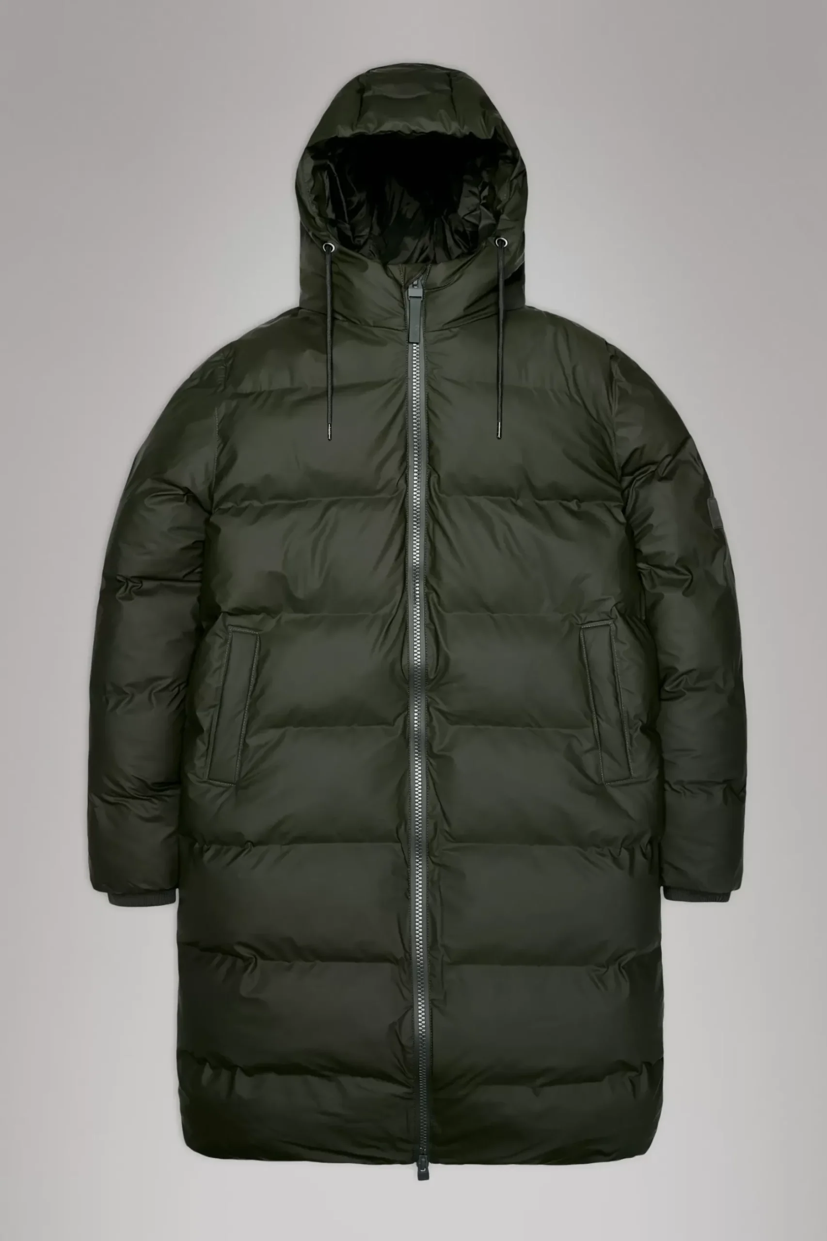 Rains Puffers|Vinterjakker<Alta Longer Puffer Jacket Green
