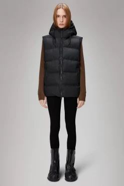 Rains Puffers|Veste<Alta Longer Puffer Jacket Black