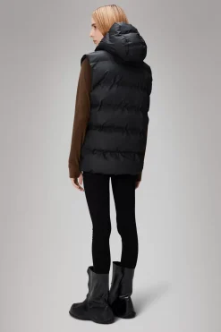 Rains Puffers|Veste<Alta Longer Puffer Jacket Black