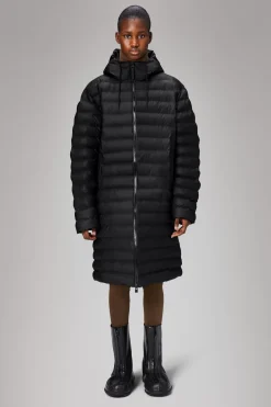 Rains Puffers|Vinterjakker<Alta Longer Puffer Jacket Black