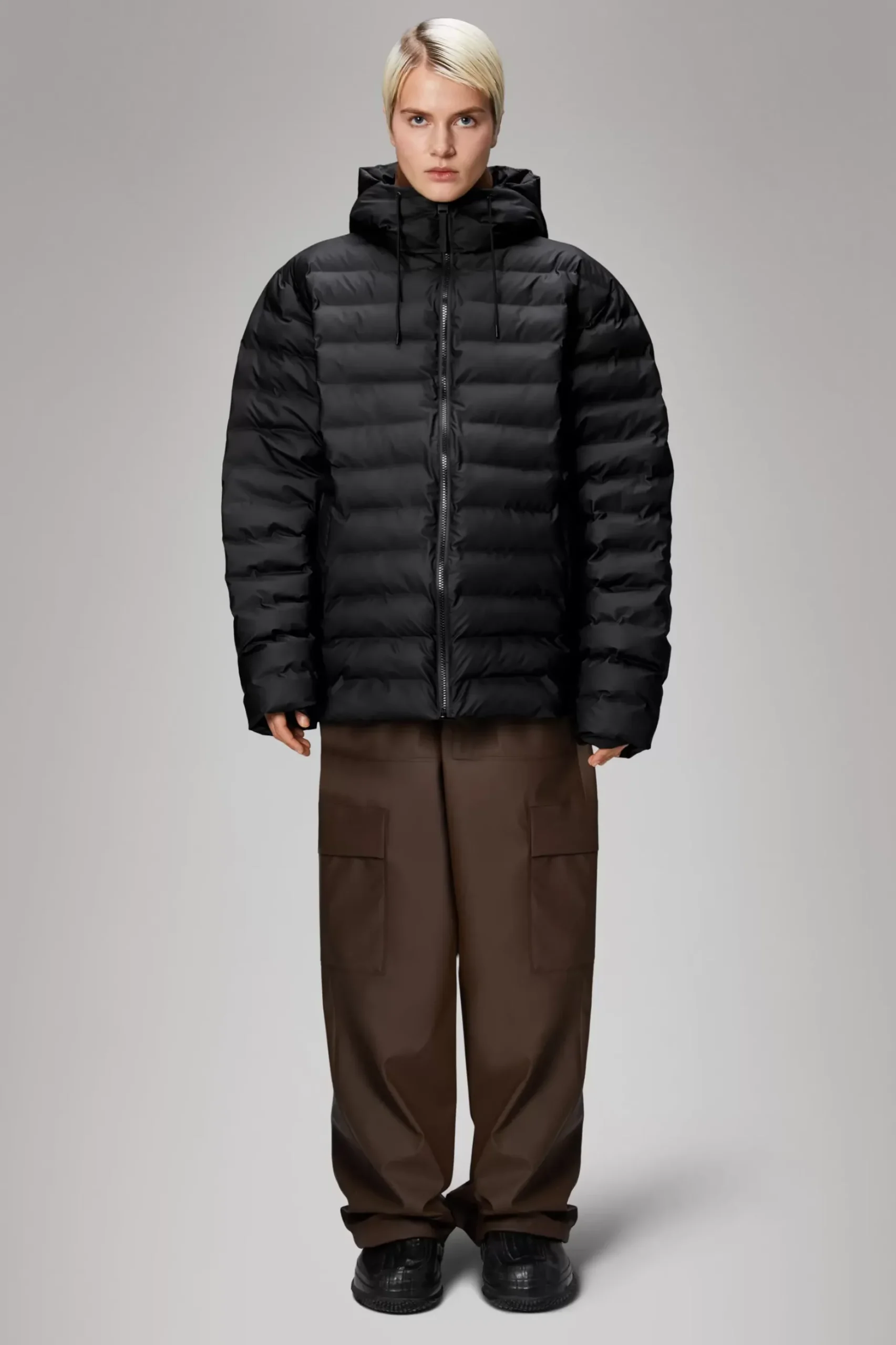 Rains Puffers|Vinterjakker<Alta Longer Puffer Jacket Black