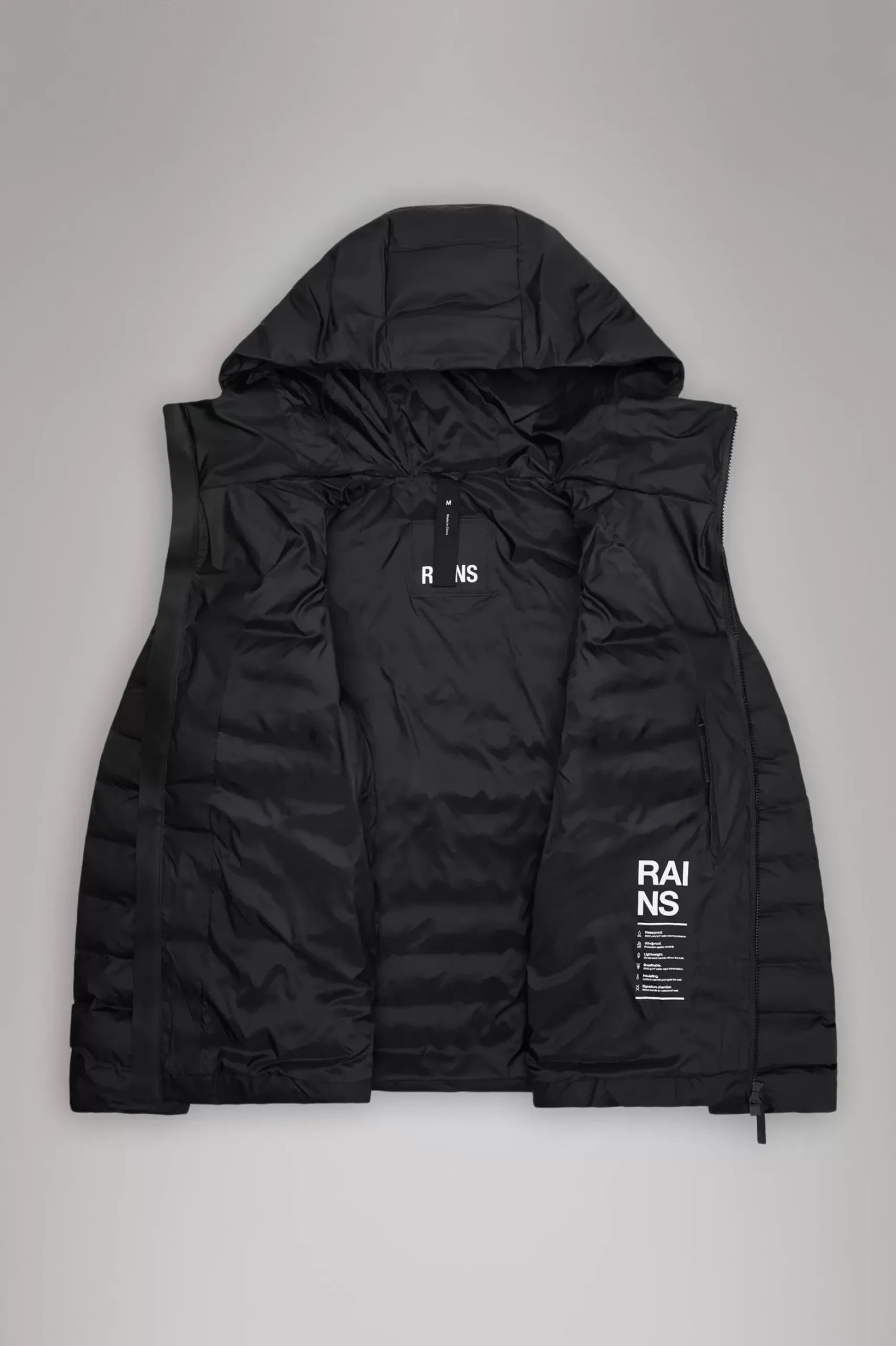 Rains Puffers|Vinterjakker<Alta Longer Puffer Jacket Black