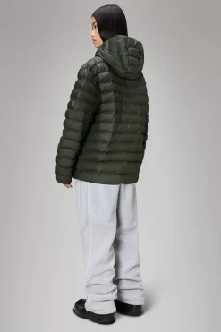 Rains Puffers|Vinterjakker<Alta Longer Puffer Jacket Green