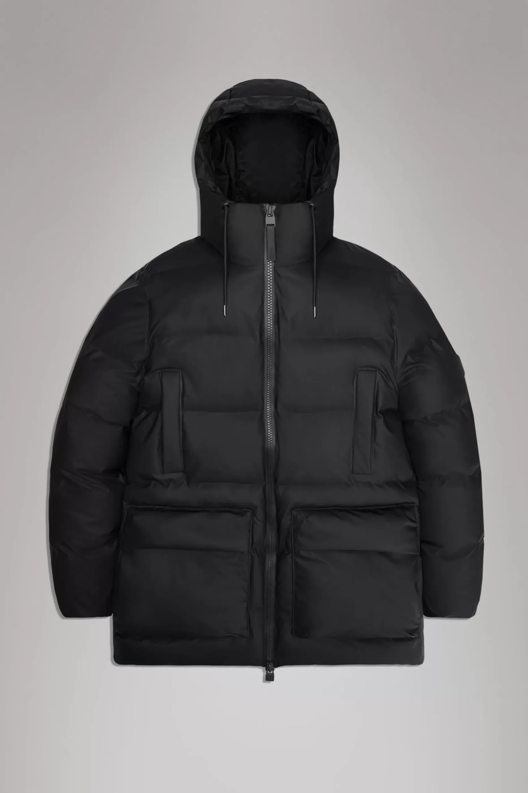 Rains Puffers|Vinterjakker<Alta Longer Puffer Jacket Black