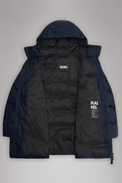 Rains Puffers|Vinterjakker<Alta Longer Puffer Jacket Black