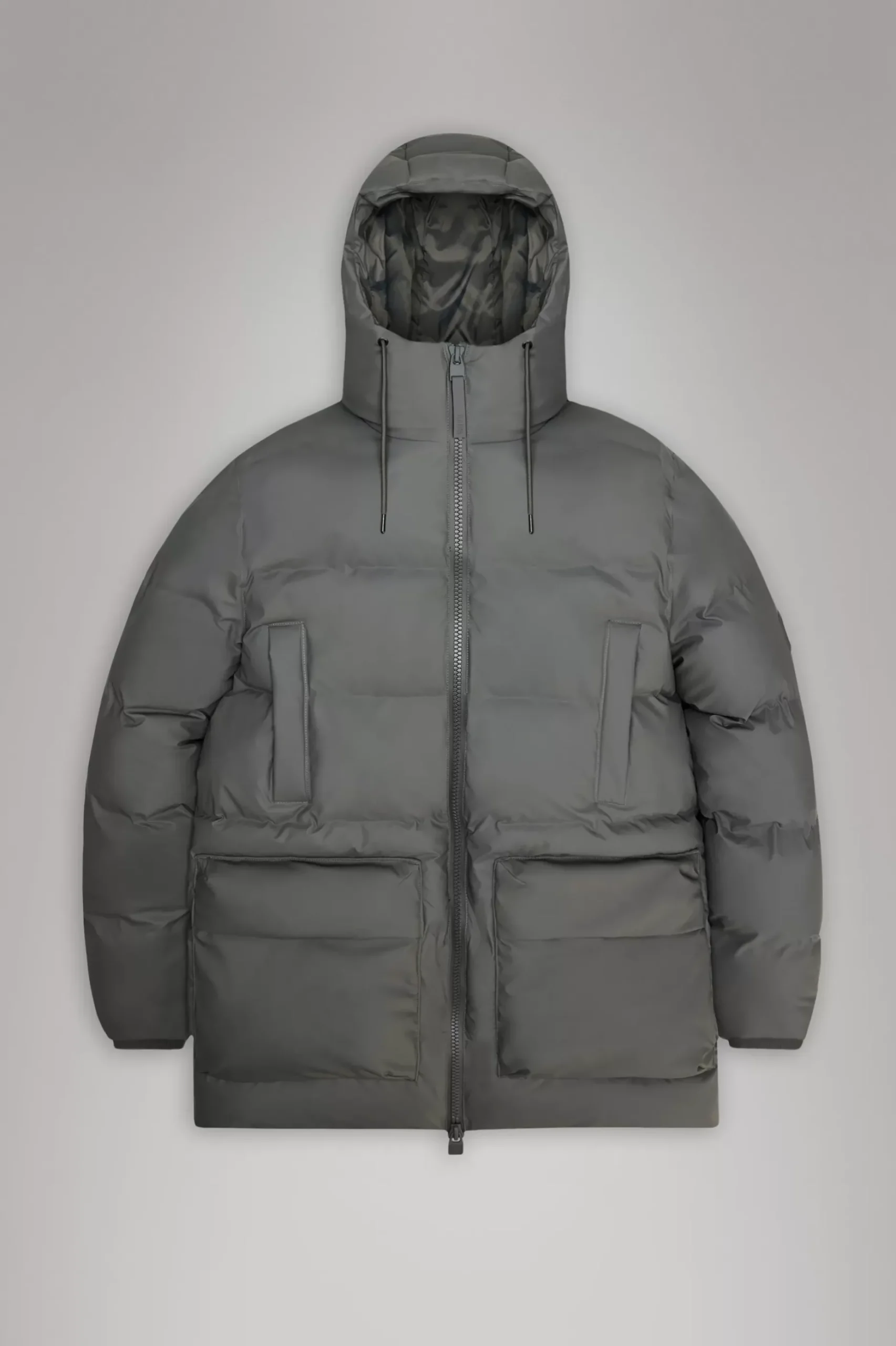 Rains Puffers|Vinterjakker<Alta Longer Puffer Jacket Grey