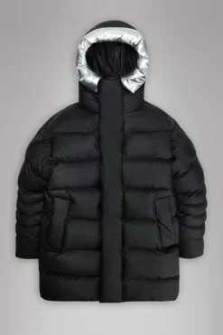 Rains Puffers|Vinterjakker<Alta Longer Puffer Jacket Black