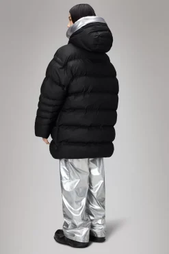 Rains Puffers|Vinterjakker<Alta Longer Puffer Jacket Black