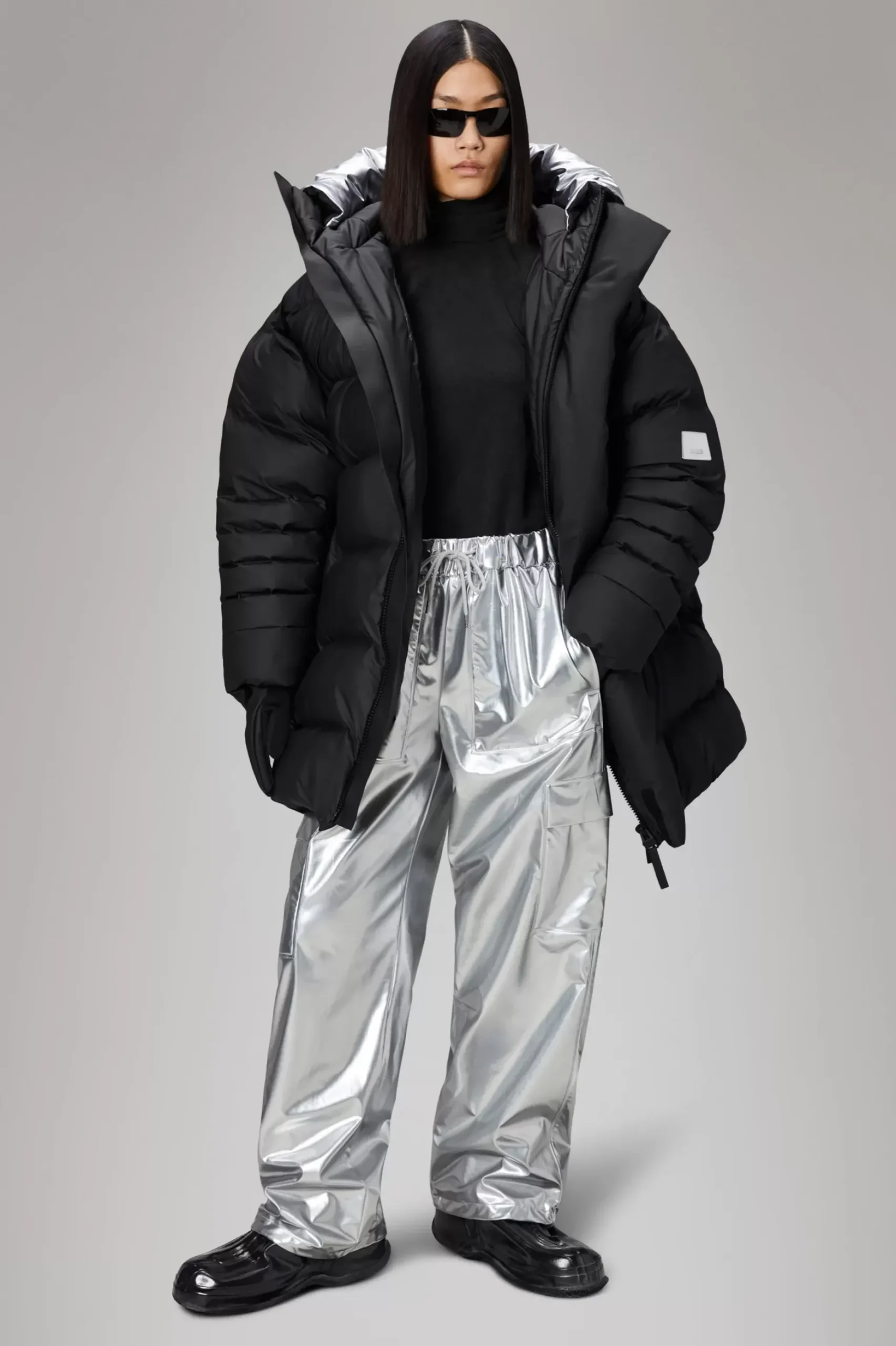 Rains Puffers|Vinterjakker<Alta Longer Puffer Jacket Black