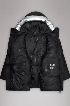 Rains Puffers|Vinterjakker<Alta Longer Puffer Jacket Black