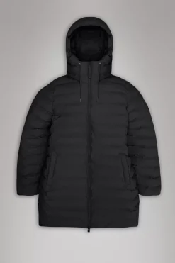 Rains Puffers|Vinterjakker<Alta Longer Puffer Jacket Black