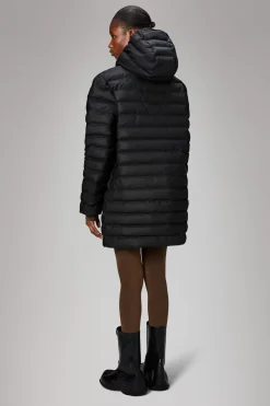 Rains Puffers|Parkajakker<Alta Longer Puffer Jacket Black