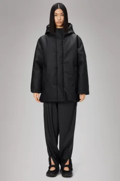 Rains Vinterjakker<Alta Longer Puffer Jacket Black