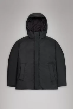 Rains Vinterjakker<Alta Longer Puffer Jacket Black