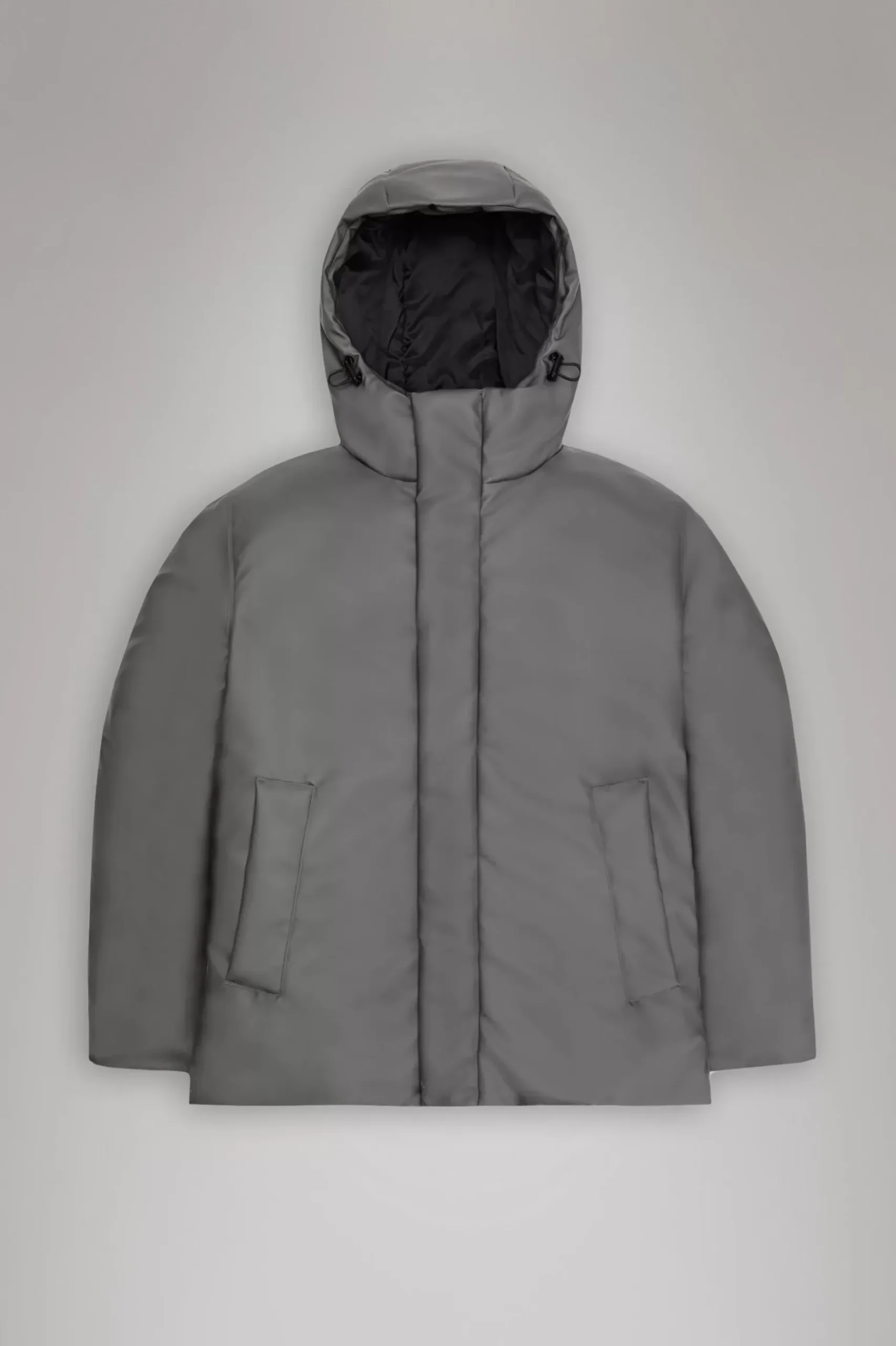 Rains Vinterjakker<Alta Longer Puffer Jacket Grey