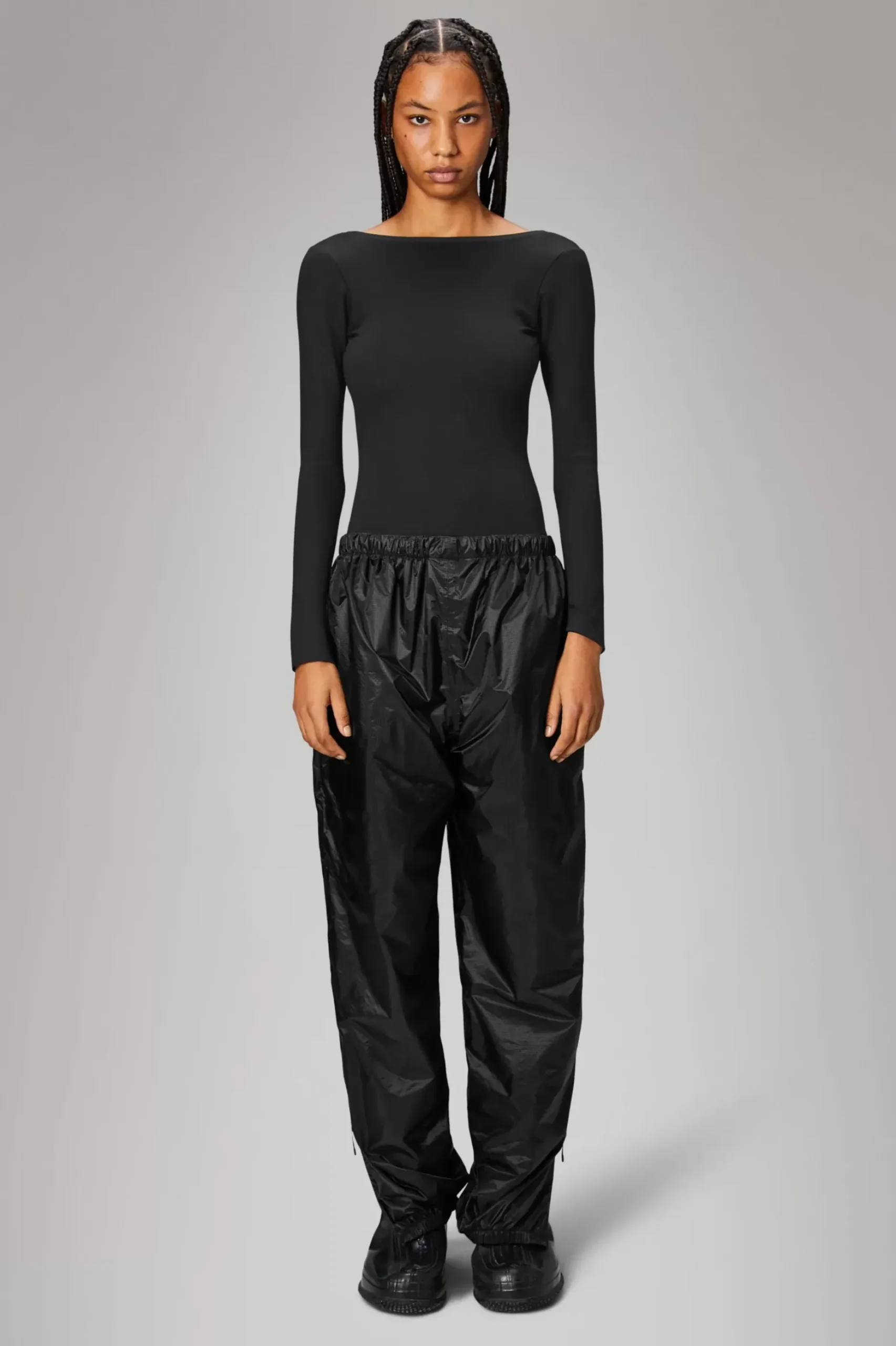 Rains Vinterjakker|Regnbukser<Alta Longer Puffer Jacket Black