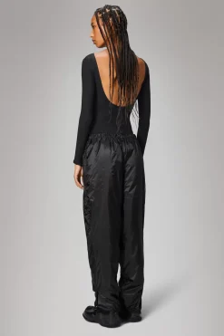 Rains Vinterjakker|Regnbukser<Alta Longer Puffer Jacket Black