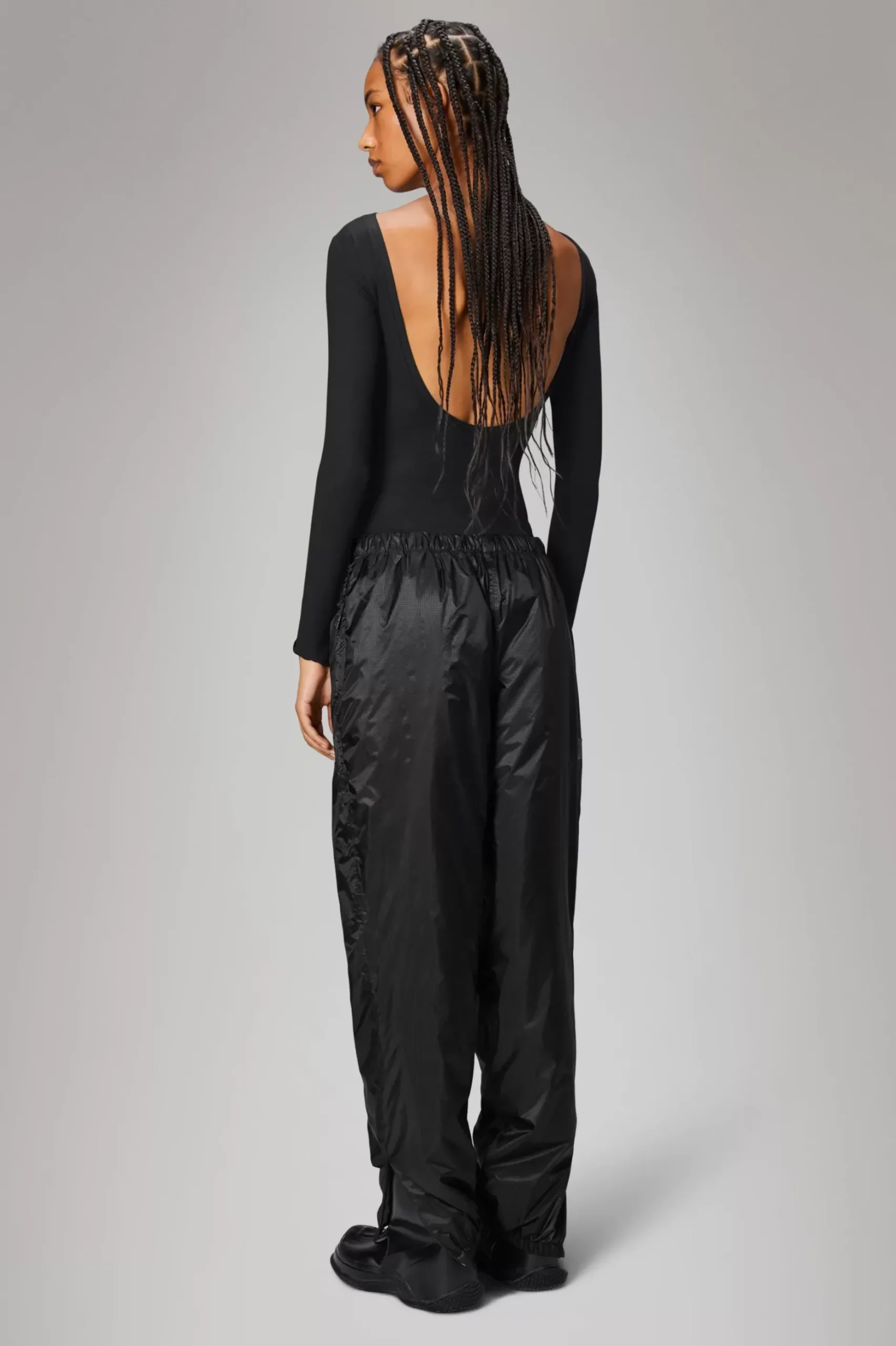 Rains Vinterjakker|Regnbukser<Alta Longer Puffer Jacket Black