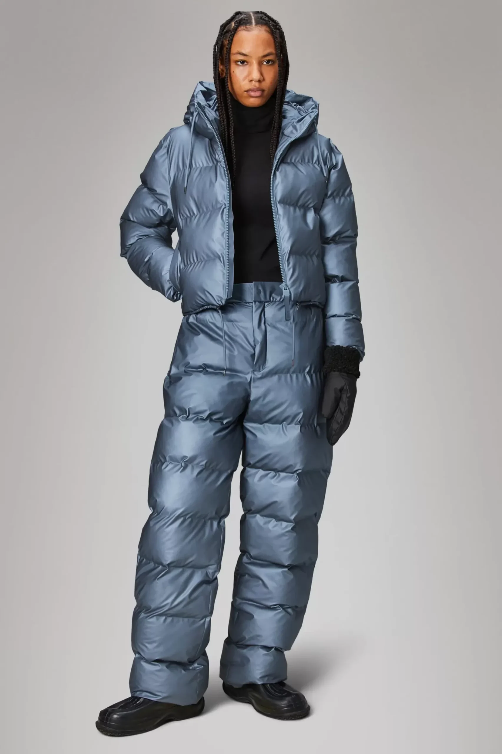 Rains Vinterjakker|Regnbukser<Alta Longer Puffer Jacket Bay