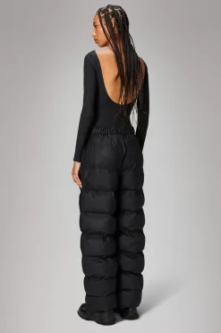 Rains Vinterjakker|Regnbukser<Alta Longer Puffer Jacket Black
