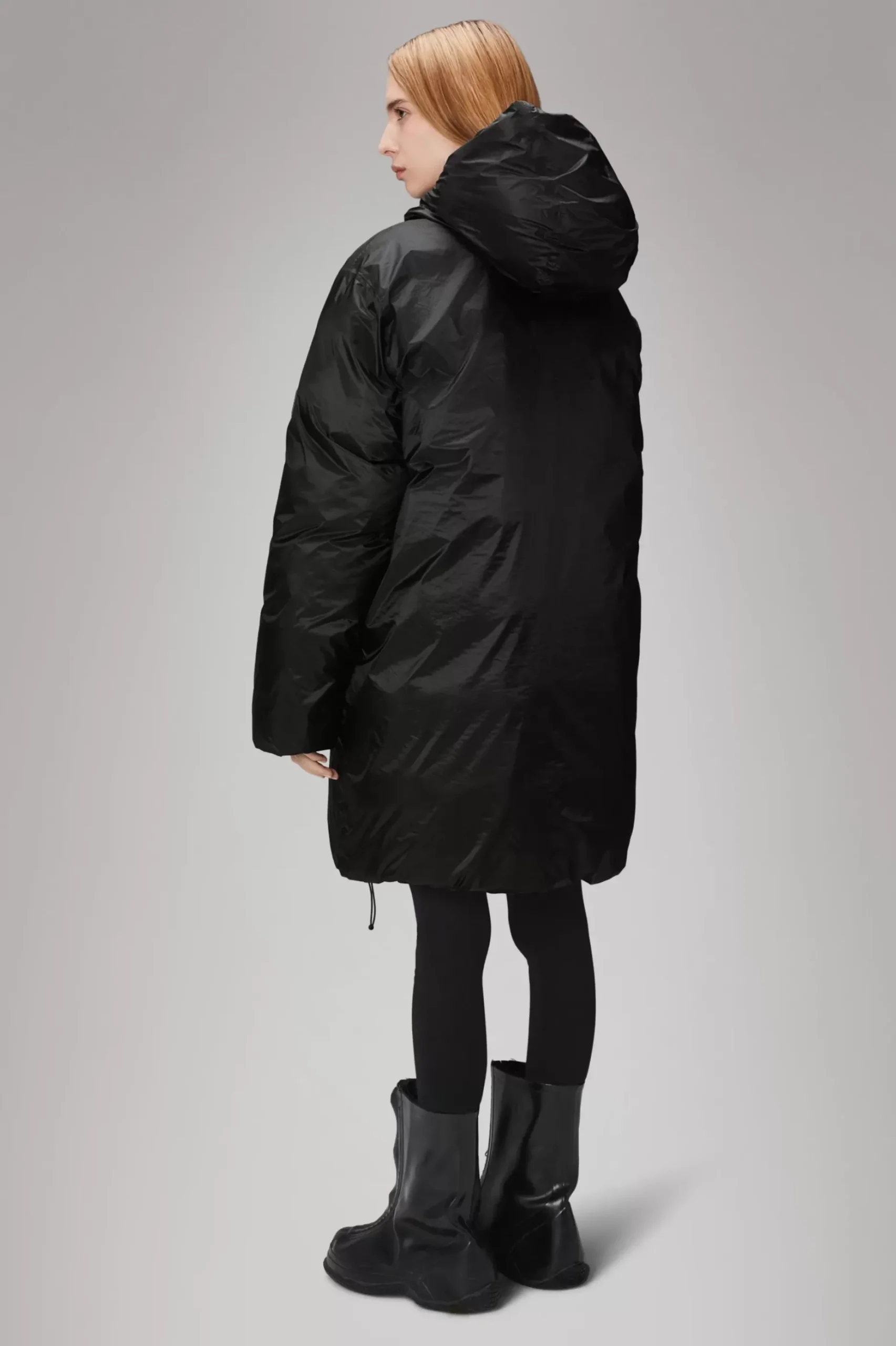 Rains Puffers|Vinterjakker<Alta Longer Puffer Jacket Black