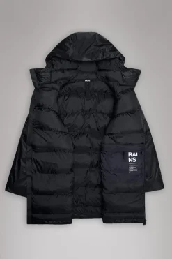 Rains Puffers|Vinterjakker<Alta Longer Puffer Jacket Black