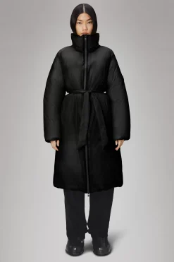 Rains Puffers|Vinterjakker<Alta Longer Puffer Jacket Black
