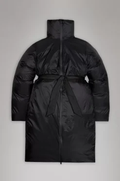 Rains Puffers|Vinterjakker<Alta Longer Puffer Jacket Black