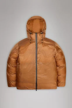 Rains Puffers|Vinterjakker<Alta Longer Puffer Jacket Rust