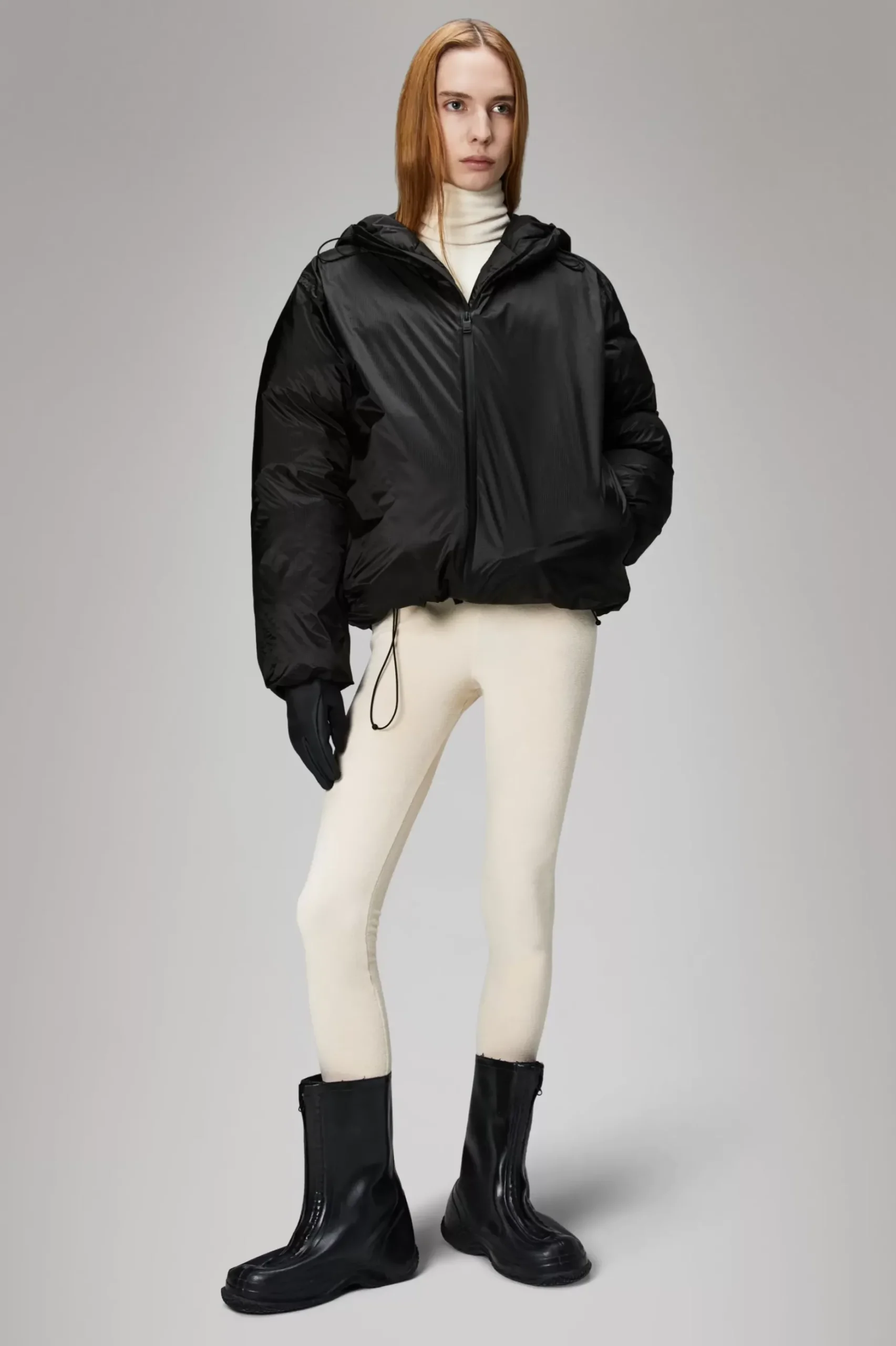 Rains Puffers|Vinterjakker<Alta Longer Puffer Jacket Black