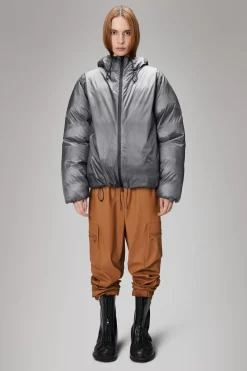 Rains Puffers|Vinterjakker<Alta Longer Puffer Jacket Grey