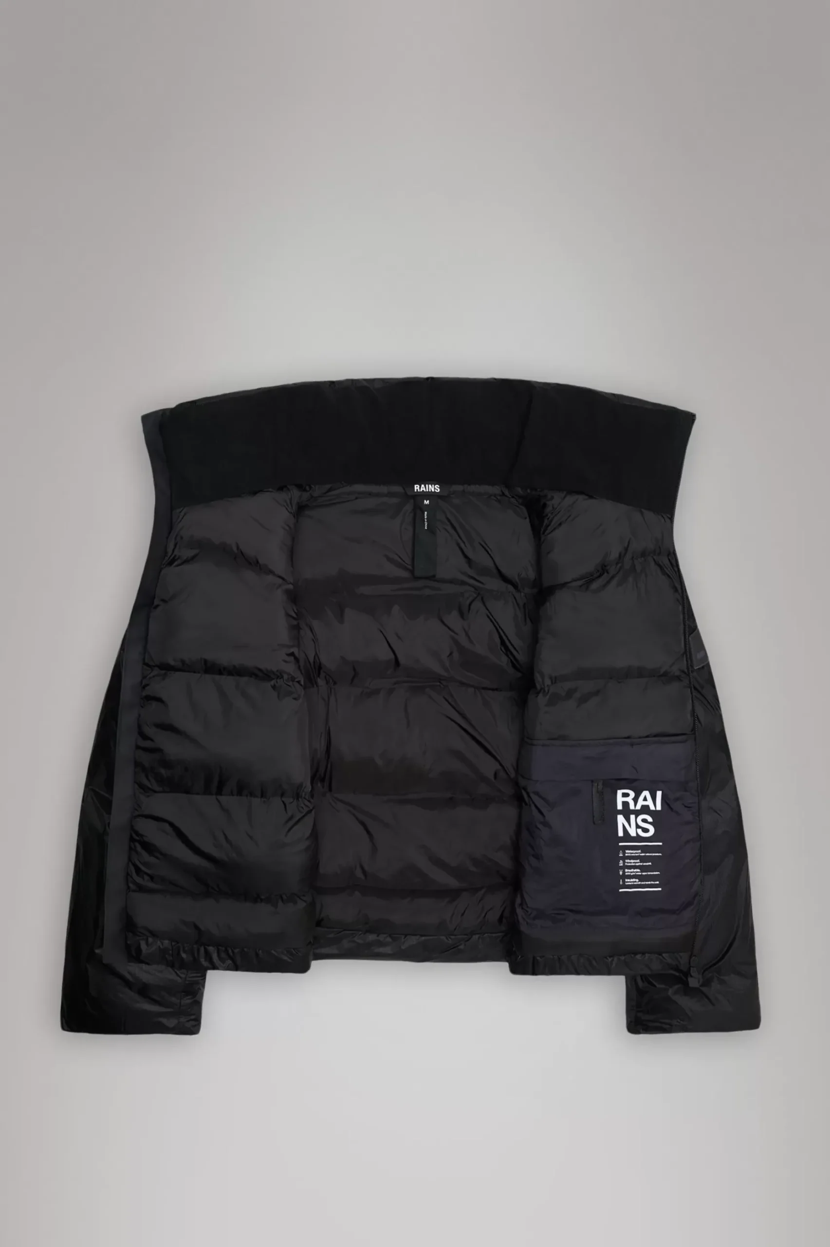 Rains Puffers|Vinterjakker<Alta Longer Puffer Jacket Black