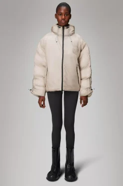 Rains Puffers|Vinterjakker<Alta Longer Puffer Jacket Dune