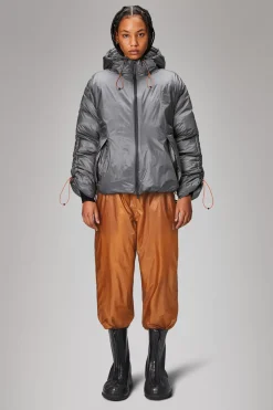 Rains Puffers|Vinterjakker<Alta Longer Puffer Jacket Grey