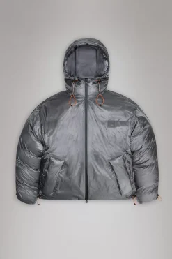 Rains Puffers|Vinterjakker<Alta Longer Puffer Jacket Grey